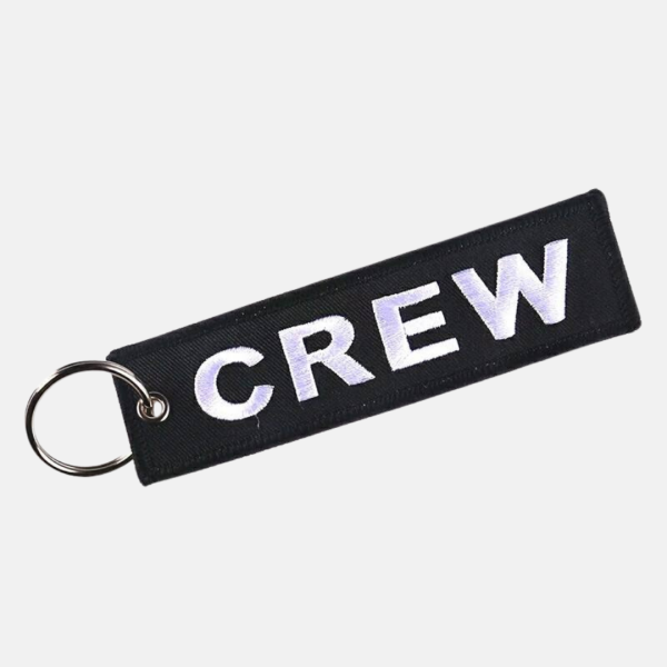 CREW BLACK KEY TAG