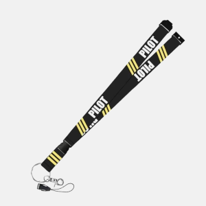 Pilot Stripes Lanyard