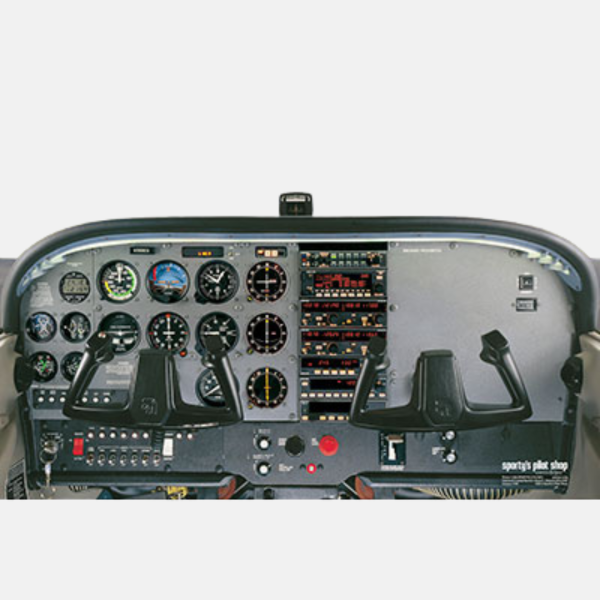 CESSNA 172 COCKPIT POSTER
