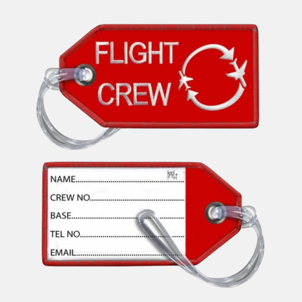 FLIGHT CREW-Bag Tag