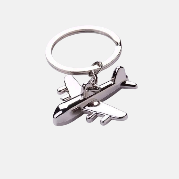Metal Aircraft key chain