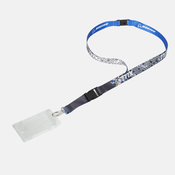 777X Pixel Graphic Lanyard